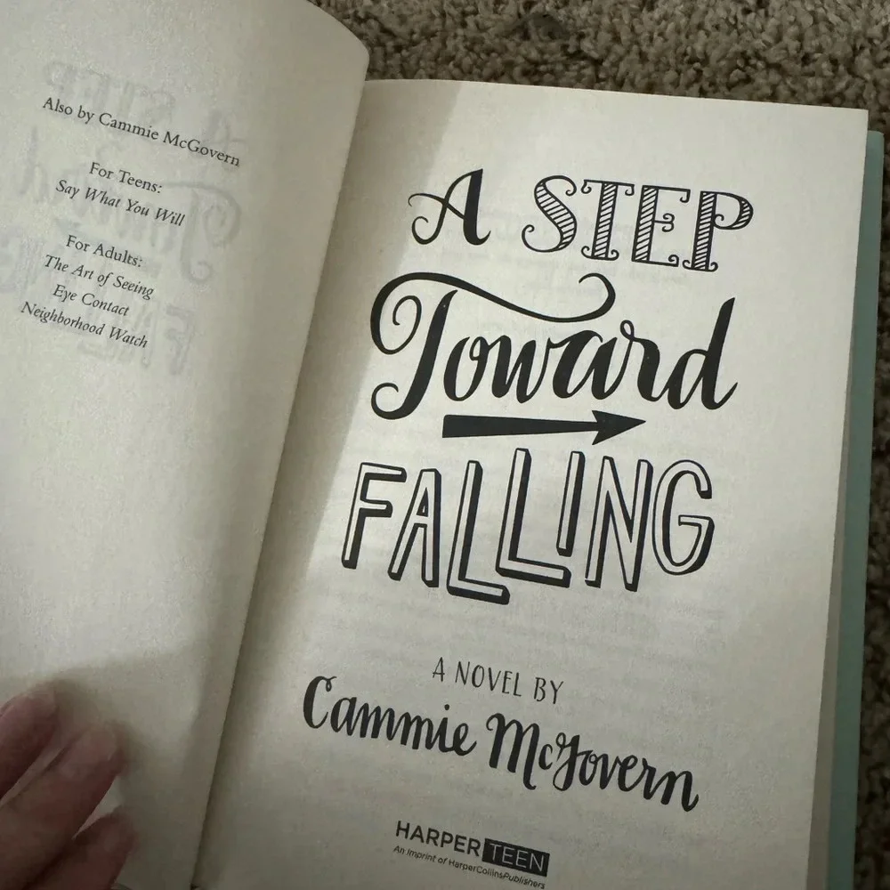 A Step Toward Falling Hardback book by Cammie McGovern